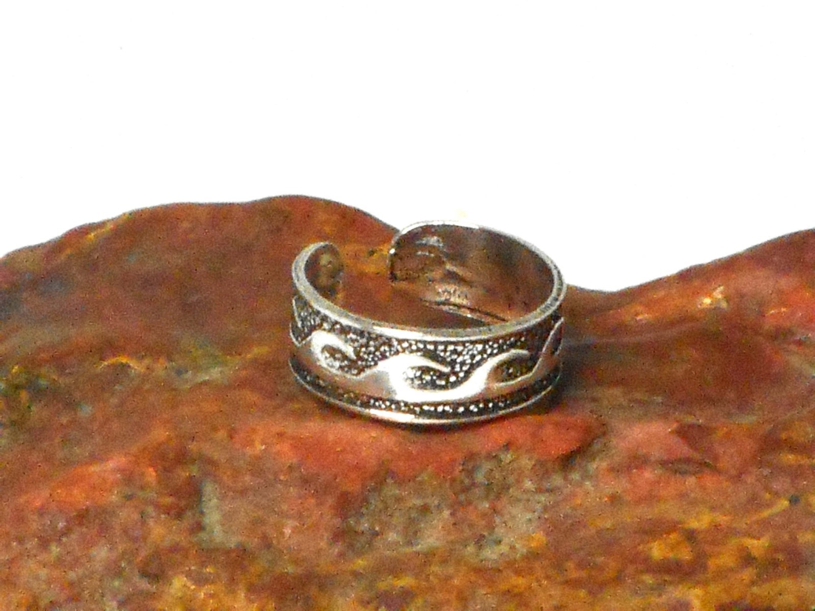 Adjustable Toe Ring Sterling Silver 925