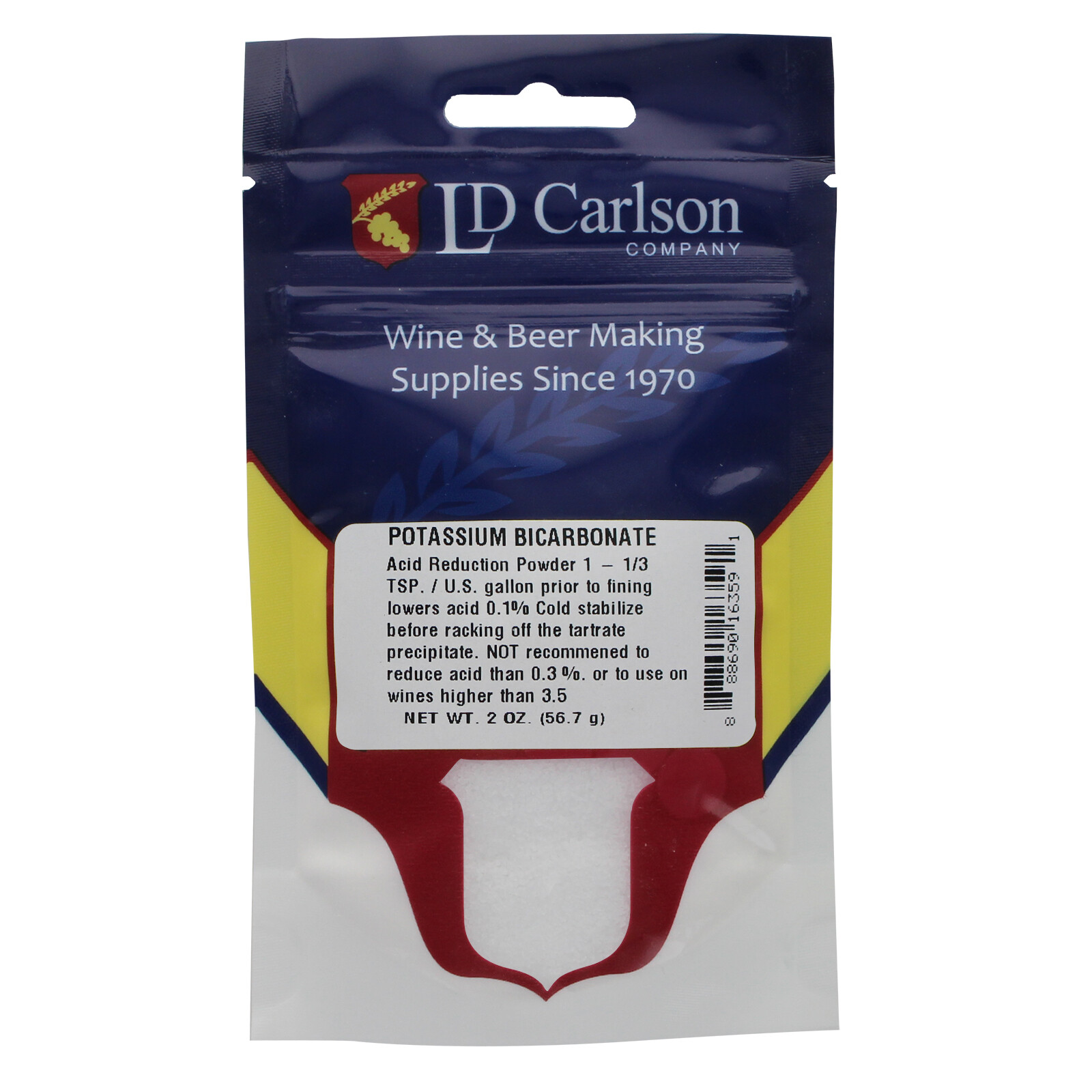 Potassium Bicarbonate 2 oz.