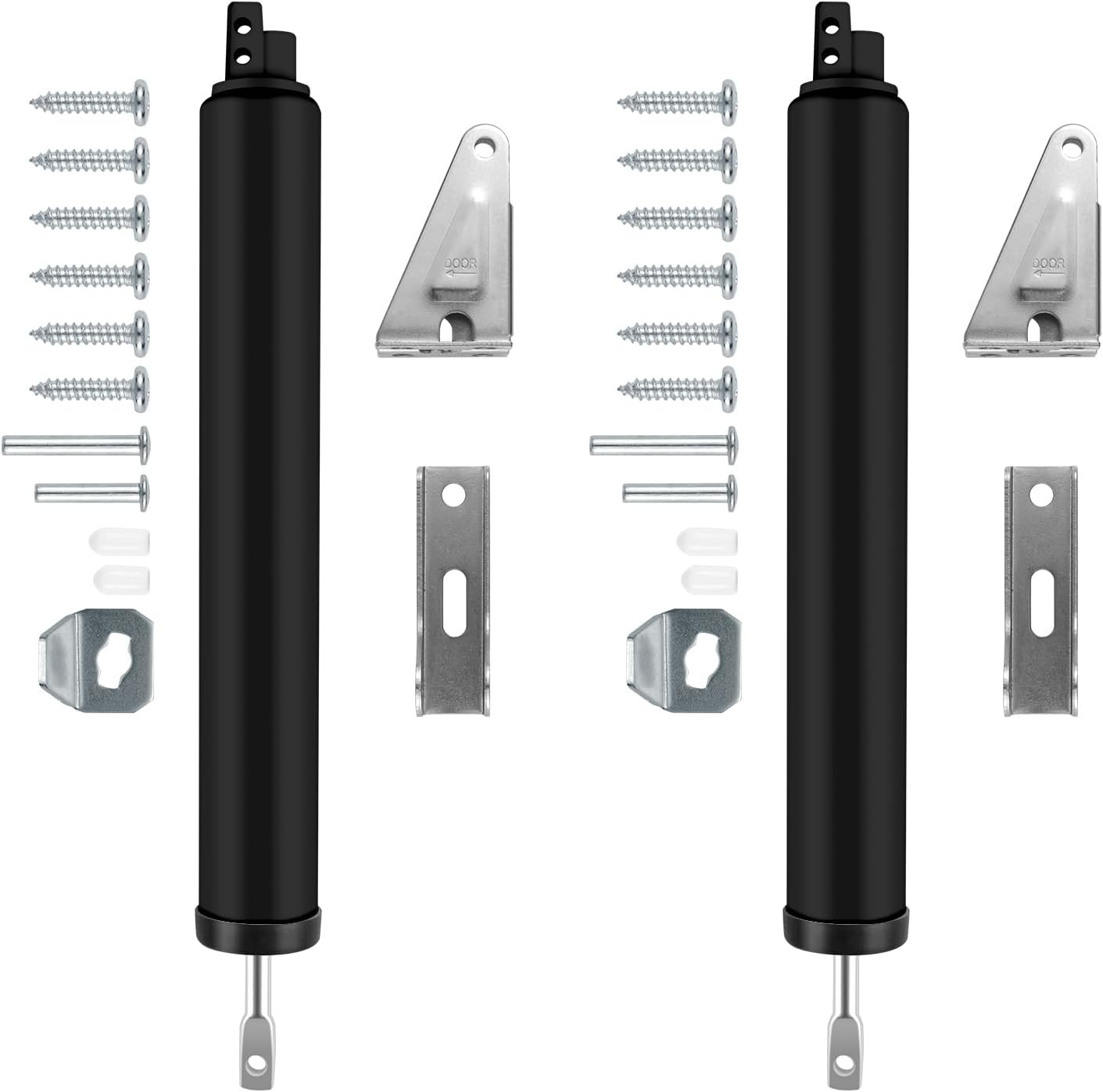 2 PCS Screen and Storm Door Closer Kit, Heavy Duty Pneumatic Screen and Storm Do