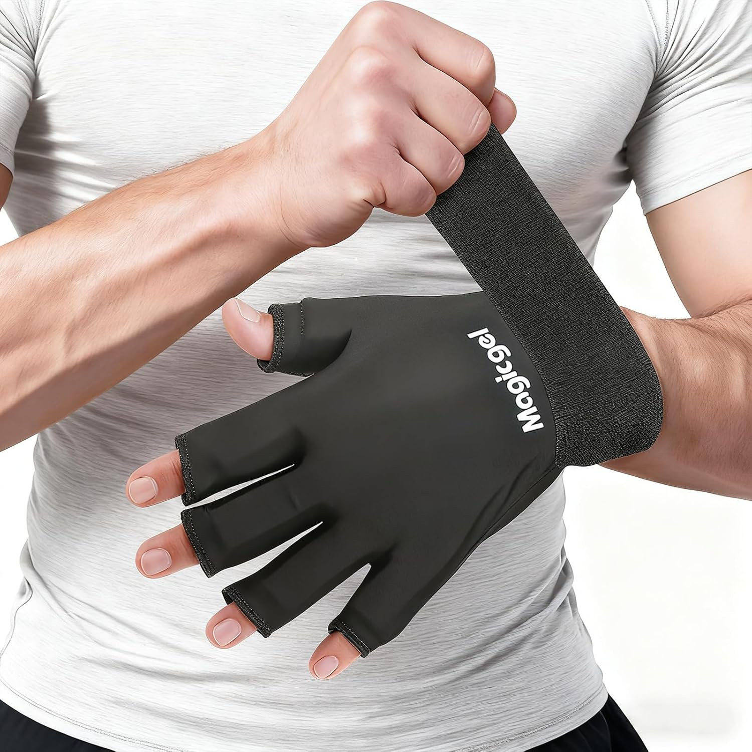 Hand Ice Pack Gloves - Cold Compress Cooling Gel Ice Gloves - Wrist Wrap or Hot