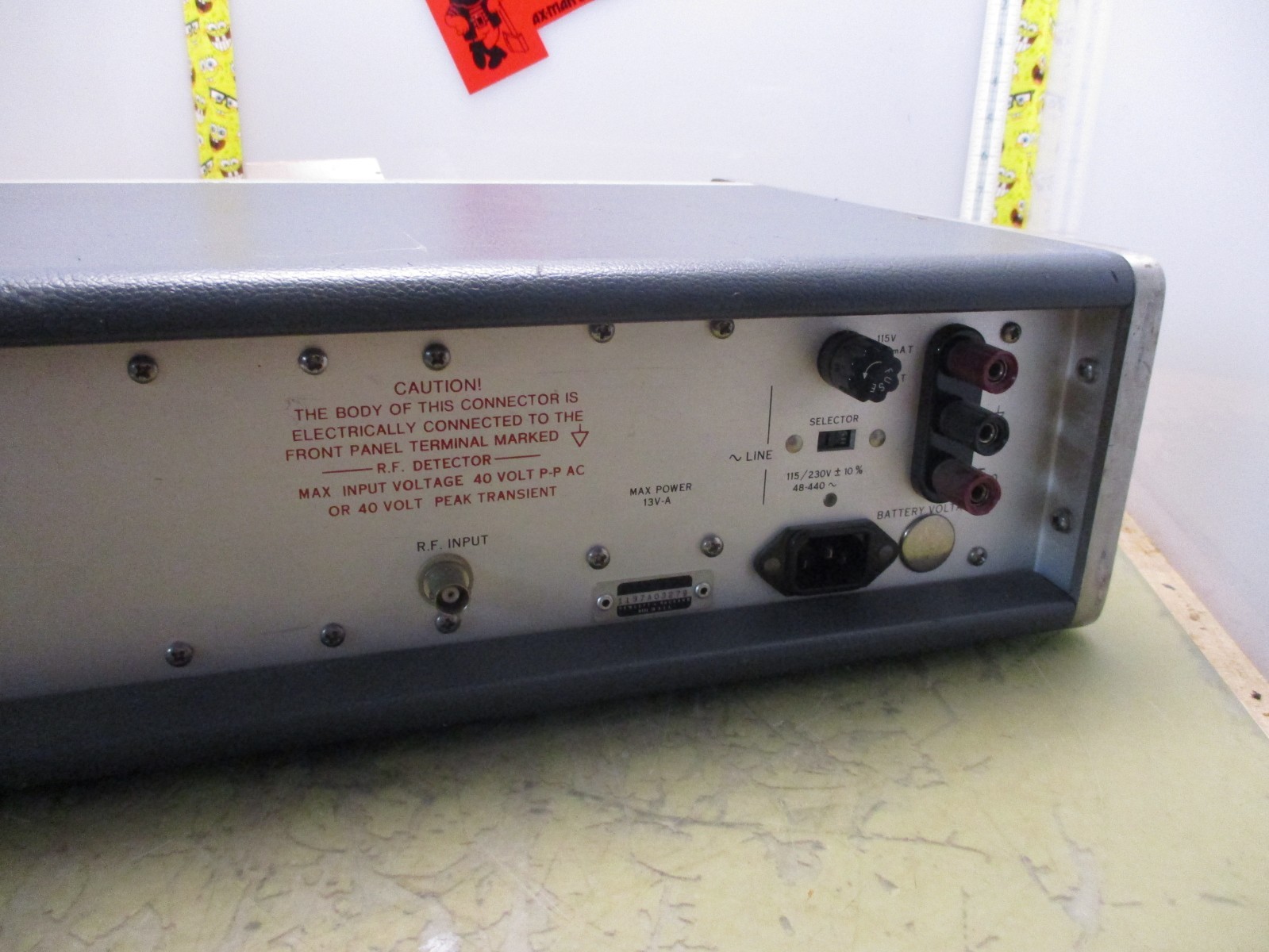 hewlett packard HP 334a audio THD distortion analyzer [5*M_25]