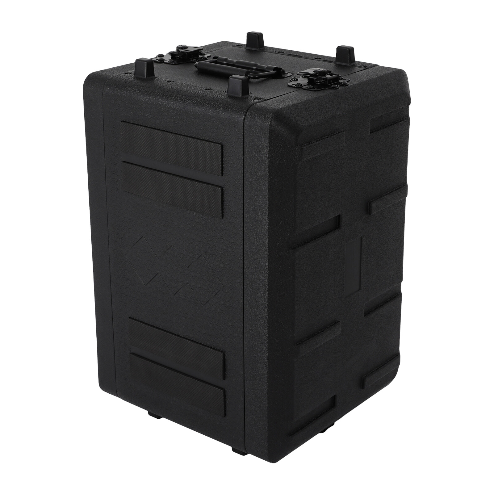 6u Rack Case Dust-proof With Microphone Storage Equalizers Amplifiers Speaker