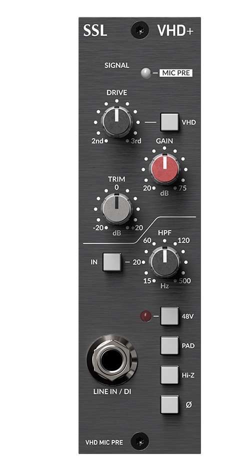 Solid State Logic SSL VHD+ Pre Module Uniquely Versatile