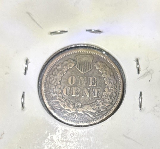 1866 Indian Head Cent 1c XF