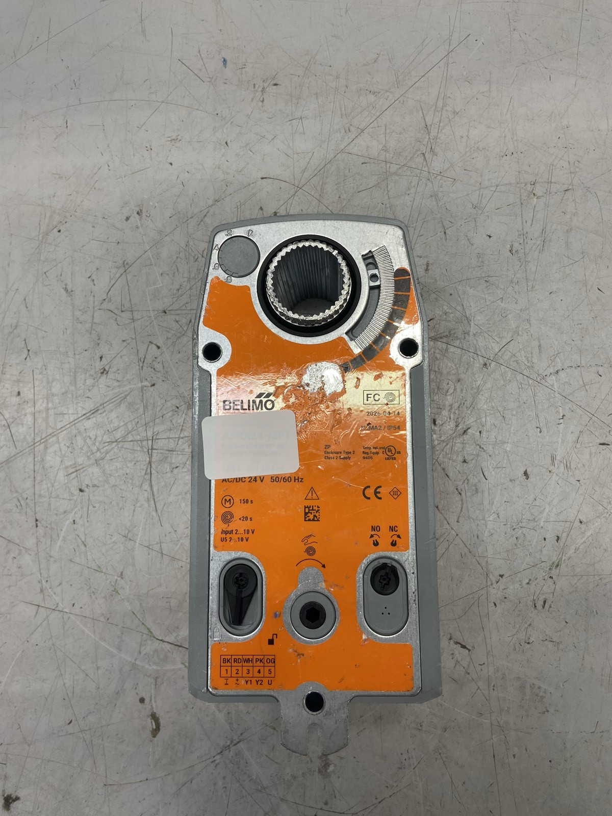 Belimo Configurable Valve Actuator Spring Return AC/DC 24V AFRX24-MFT