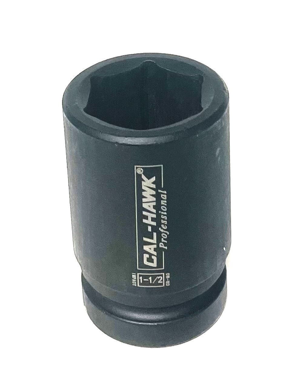 1-1/2" x 3/4" Dr Deep Impact Socket 6-Point, Made of CR-MO and Taiwan, BSS6108