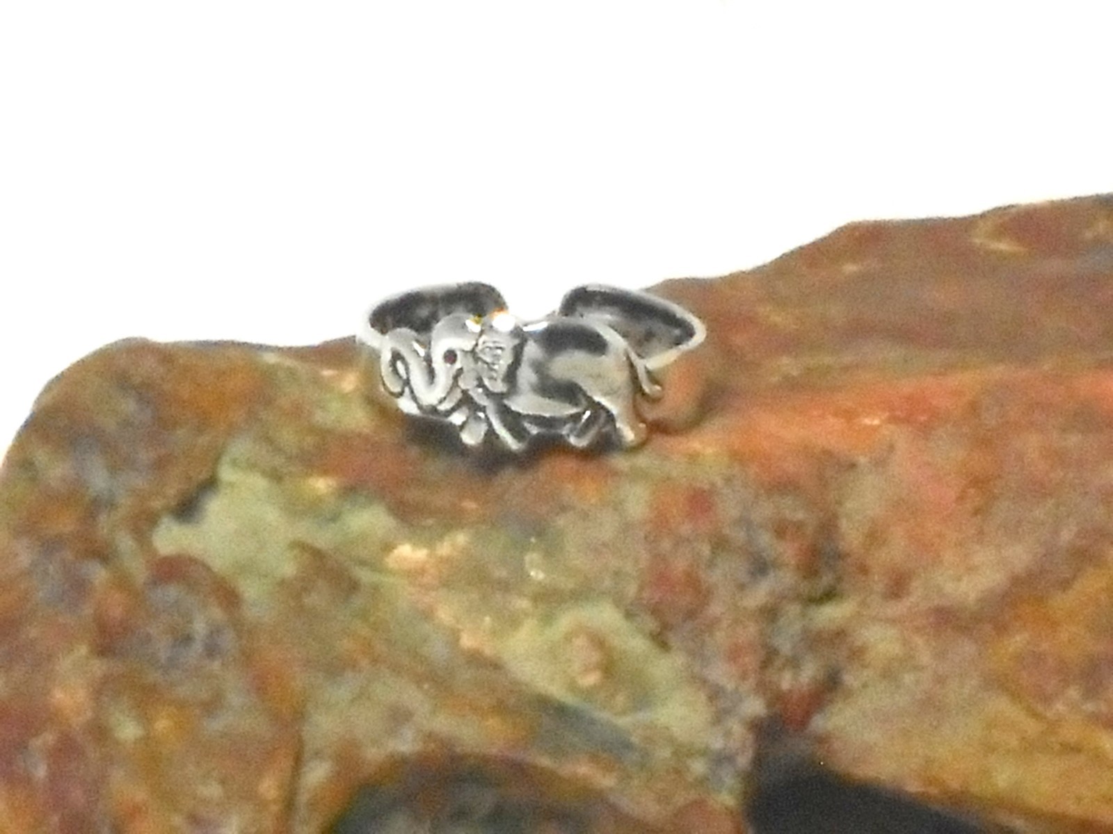 Adjustable Elephant TOE RING Sterling Silver 925 - Gift Boxed!