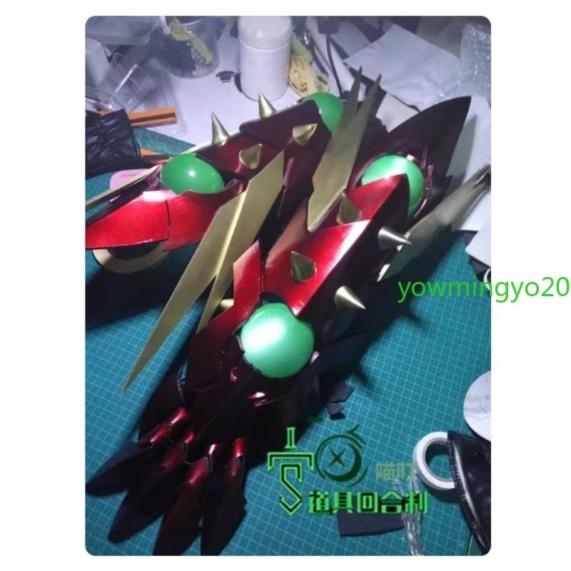 High School DXD Tsto Issei Boosted Gear Cosplay Props Arm Armors Left Hand Model