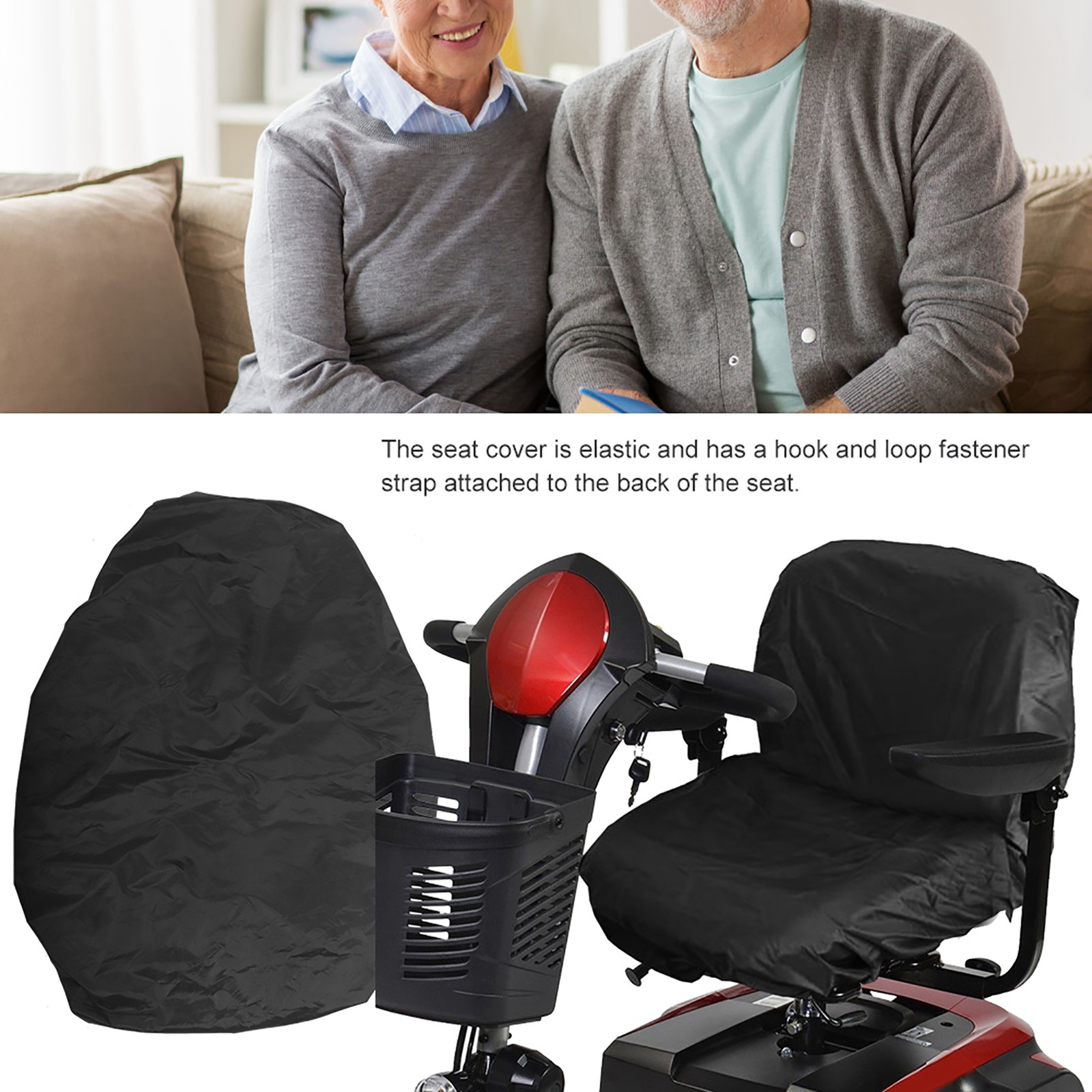 Professional Waterproof Seat Cover For Electric Wheelchairs Mobility Scooter BUN