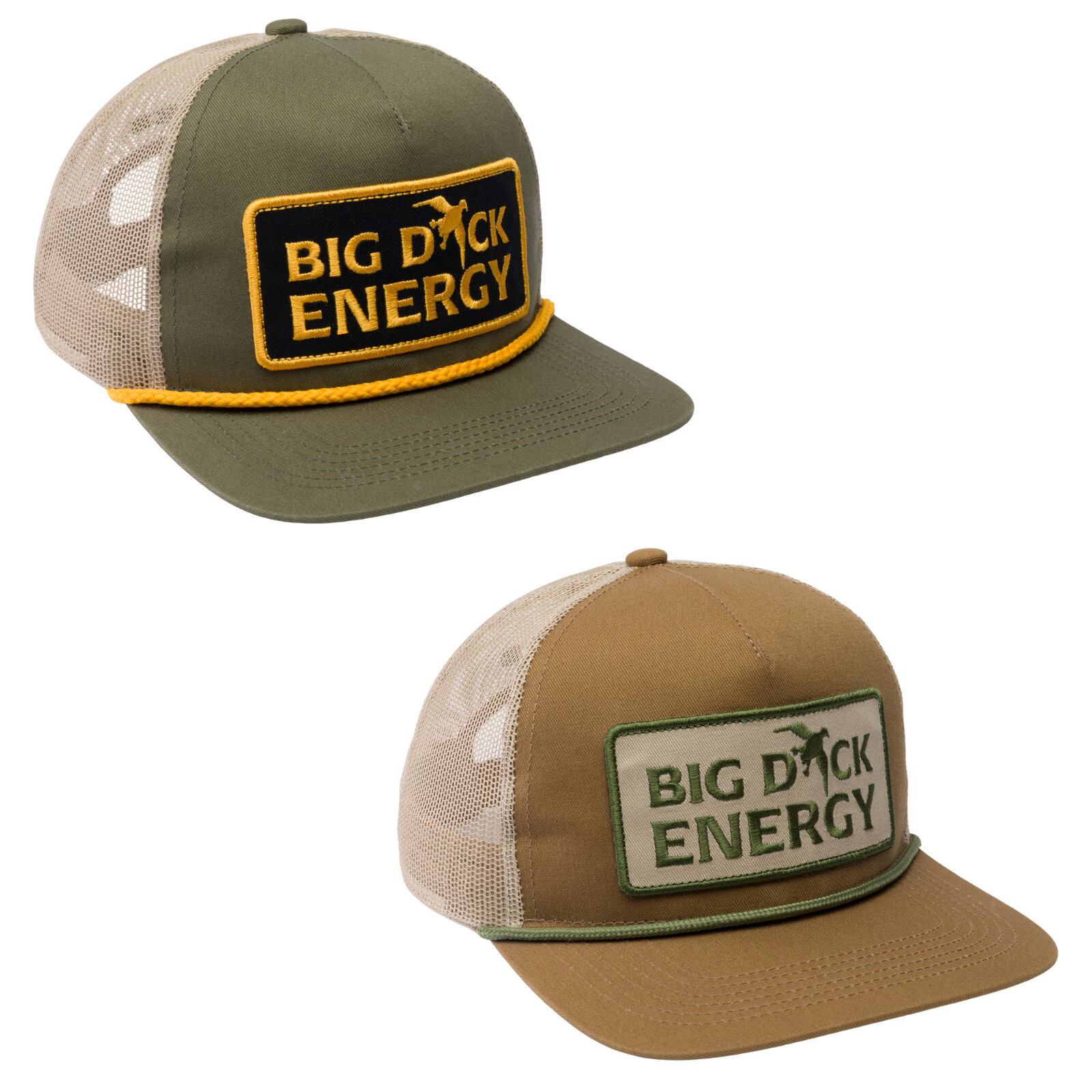 Drake Waterfowl Big Duck Energy Mesh Back Rope Cap