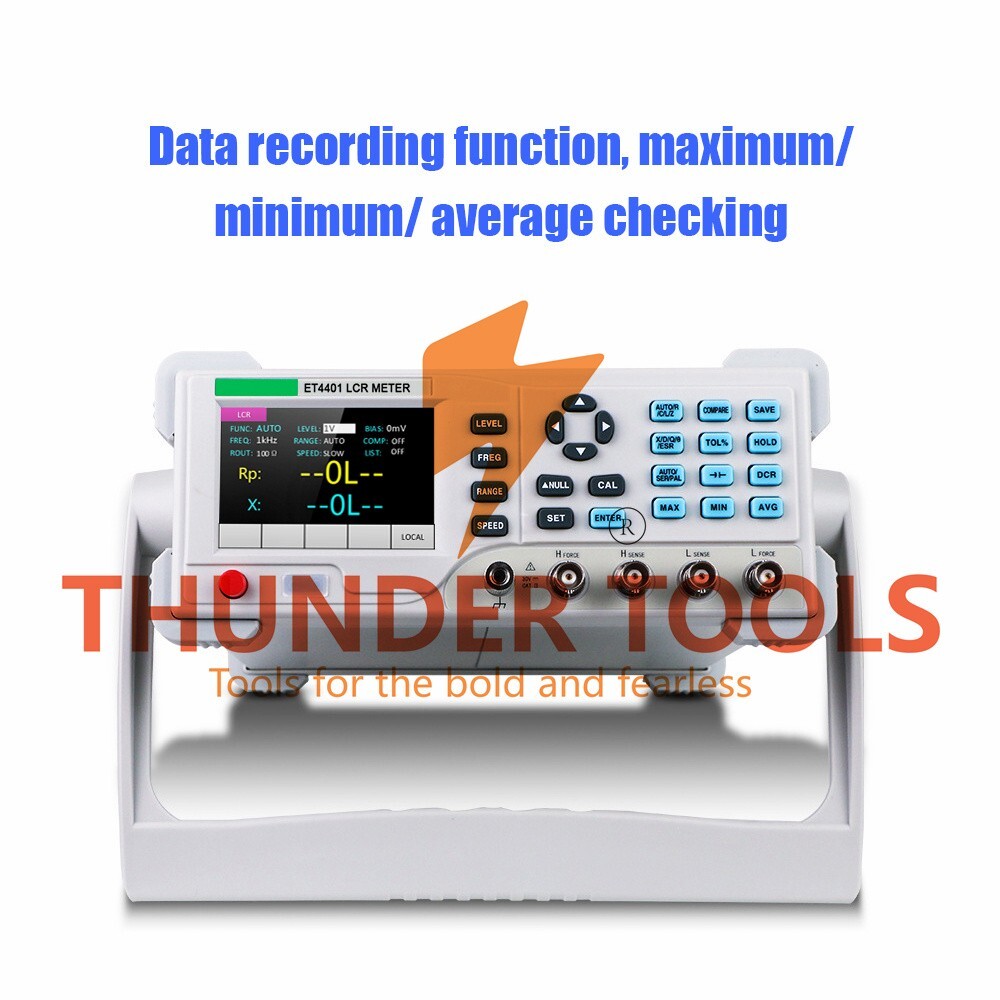 Thunder Tools Benchtop Digital LCR Meter 100Hz-10KHz High Precision