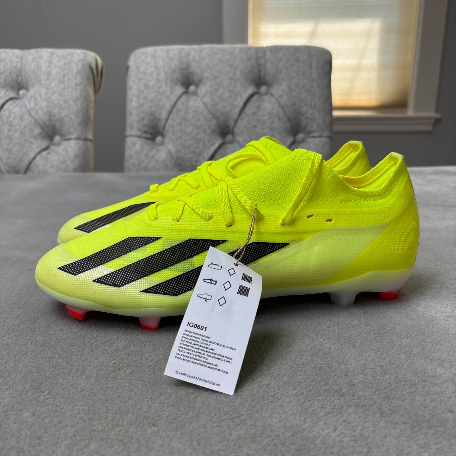 Adidas X Crazyfast Pro FG 'Solar Energy Pack' Soccer Cleats Men's Size 12