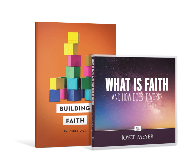 What is Faith and How Does It Work? CD/Paperback Set NEW  Joyce Meyer
