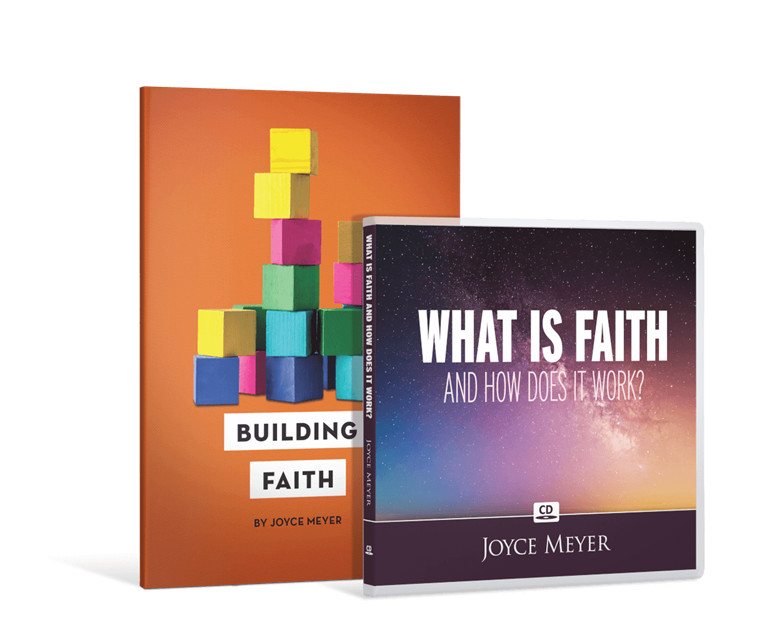 What is Faith and How Does It Work? NEW CD/Paperback Set NEW  Joyce Meyer
