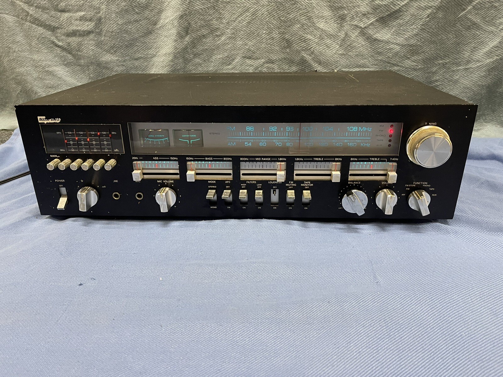 Vintage Amplifier Audio Reflex AR-164 Black Tested