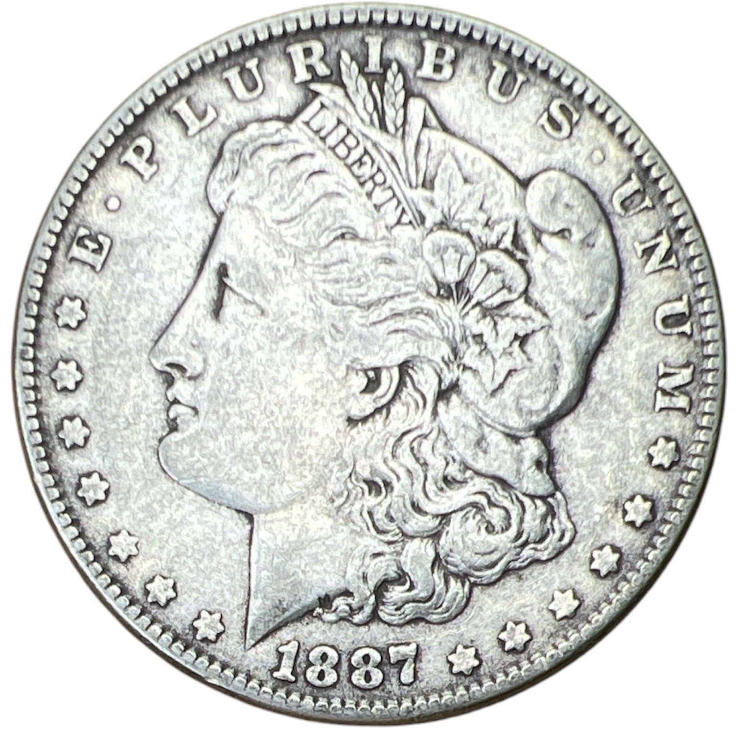 1887 Morgan Silver Dollar NA463