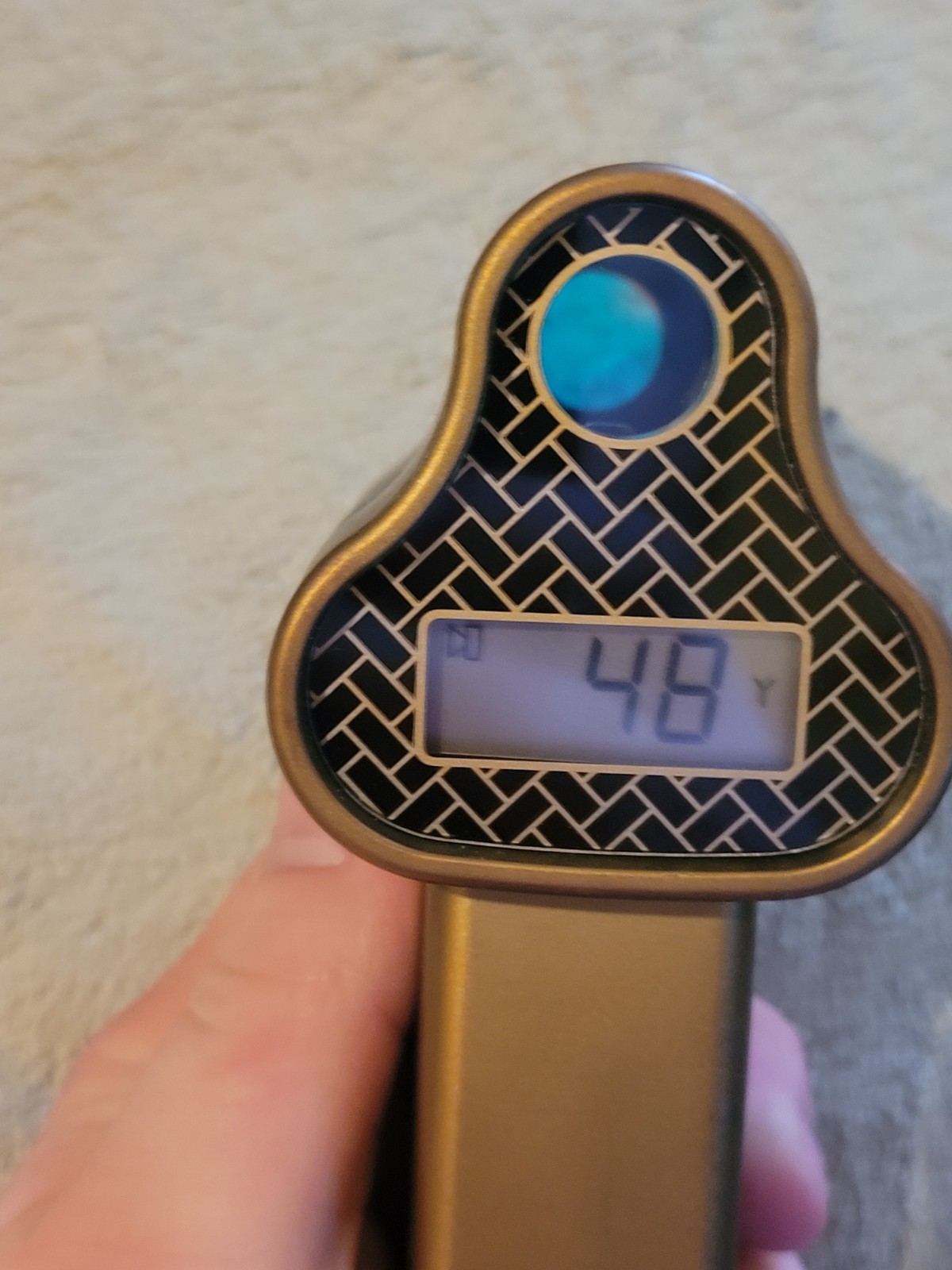 Laser Link Gold NFE Rangefinder with Case And Battery Tested Working