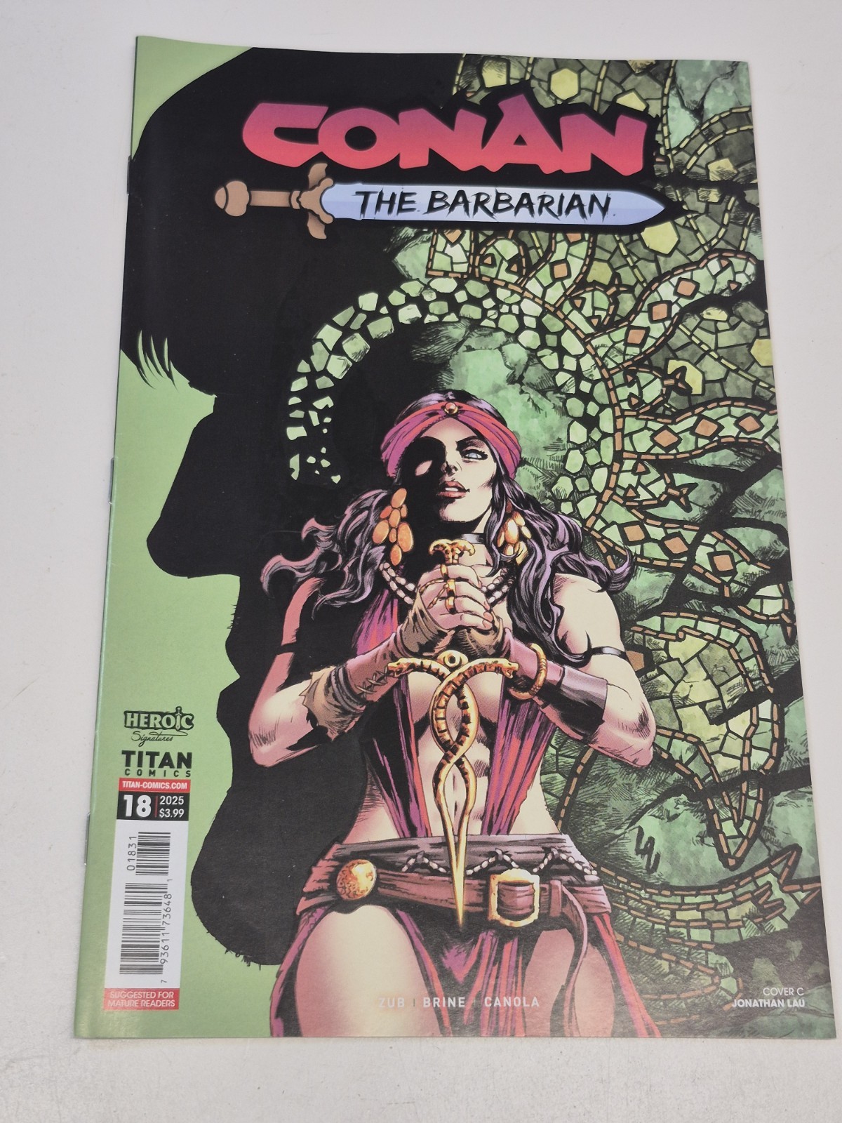 Conan the Barbarian #18 Cover C Titan Comics 2025