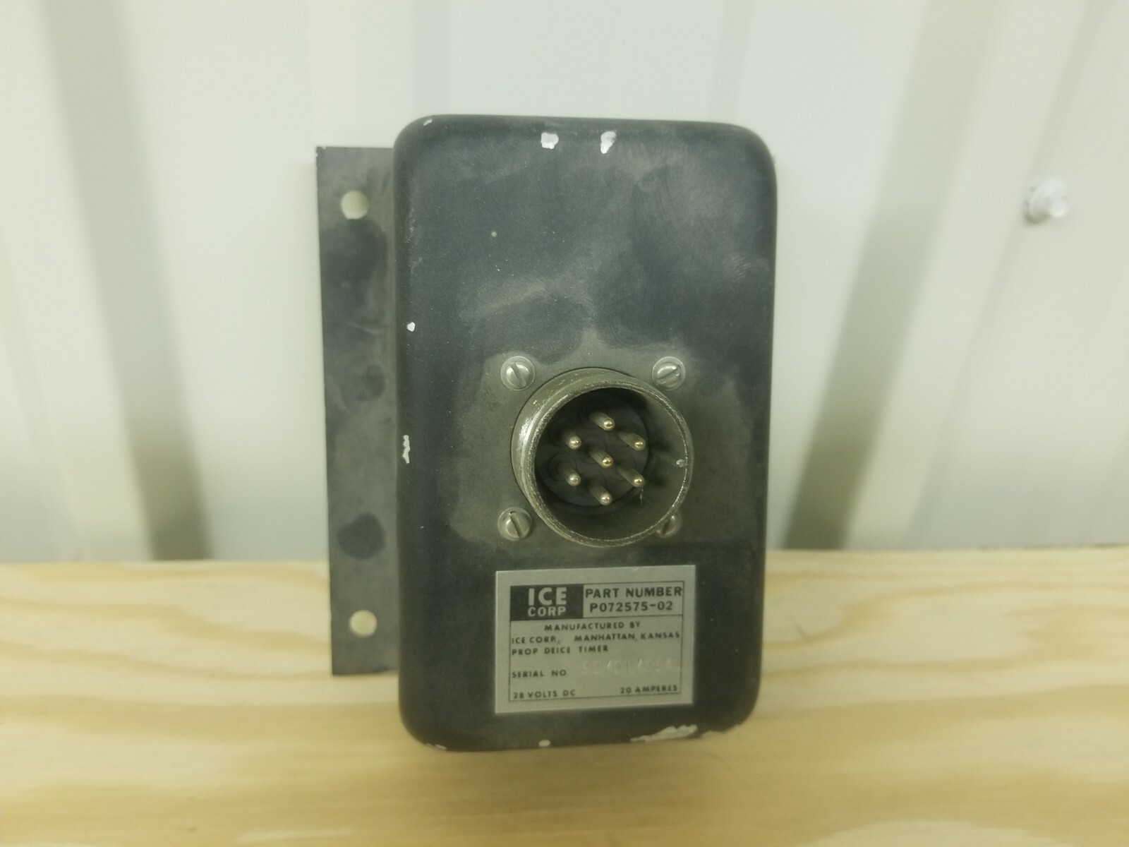 Cessna ICE Corp Prop De-Icer Deicer De Ice Deice Timer Unit P072575-02