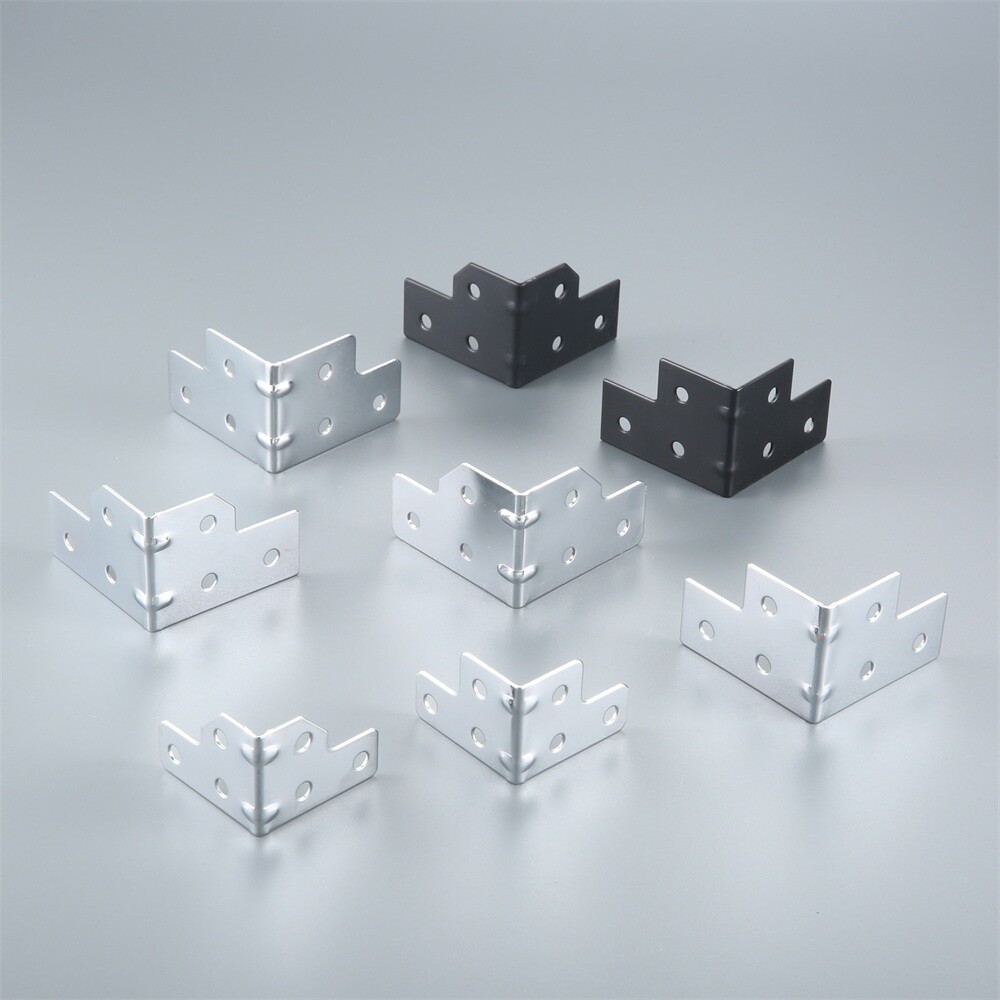 4Pcs Metal Corner Brace Bracket for ATA Flight Case Speaker Equipment Protecting