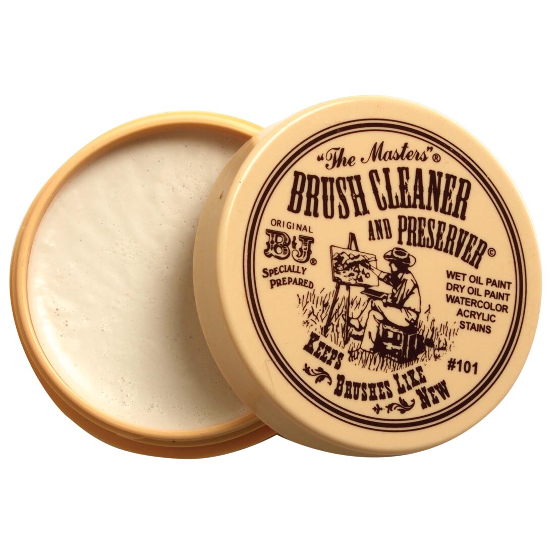 The Masters Brush Cleaner and Preserver 2.5 oz. Tub
