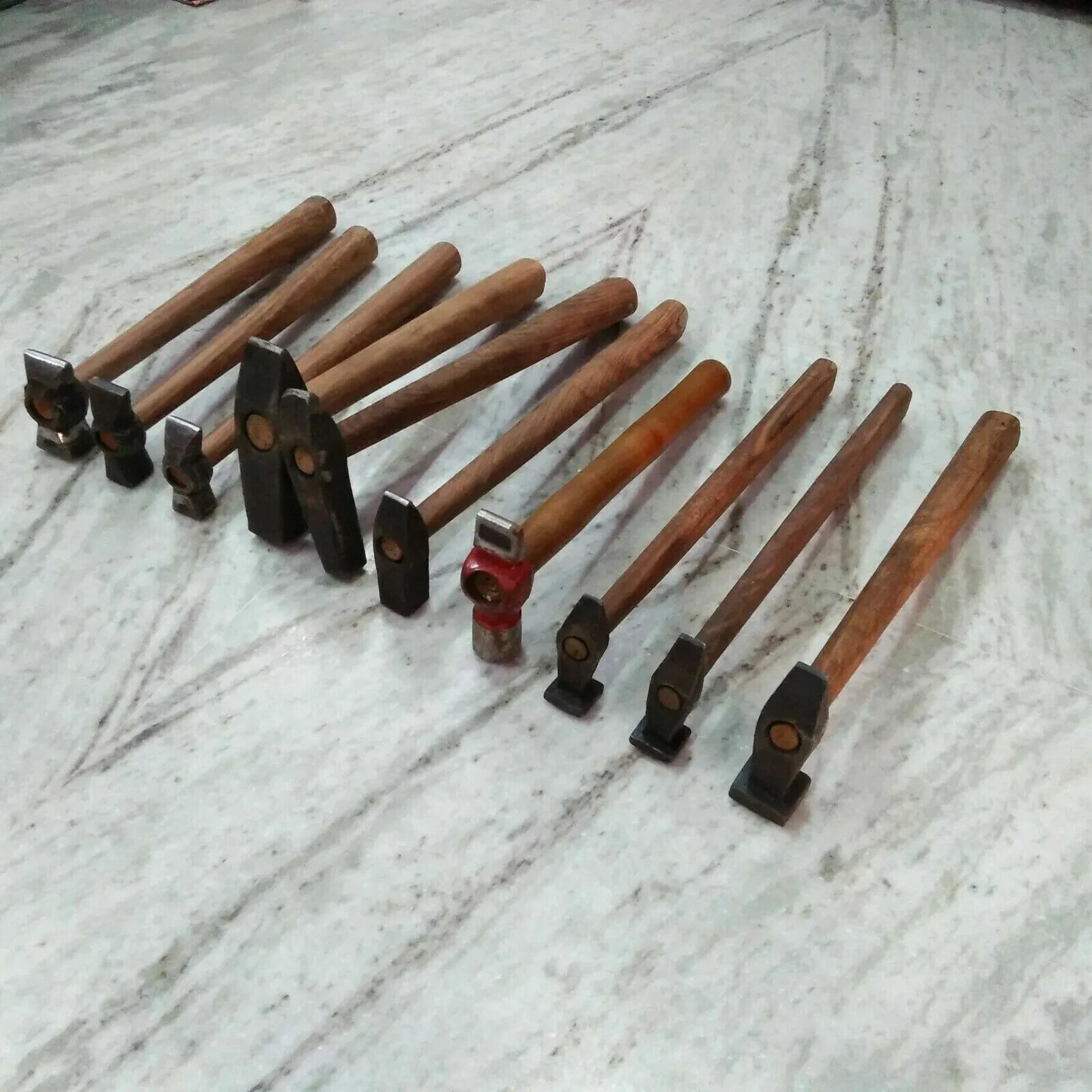 Set of 10 Black Iron Hammer Blacksmith Useful Item