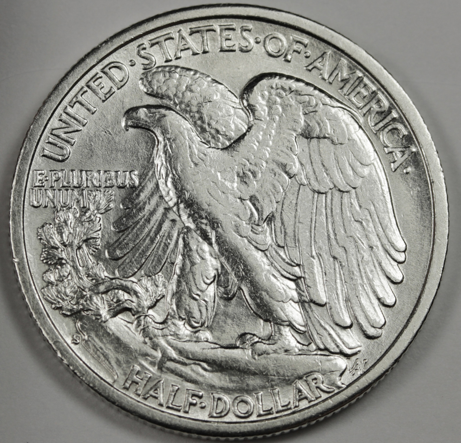 1939-s Walking Liberty Half. A.U. (Inventory A)