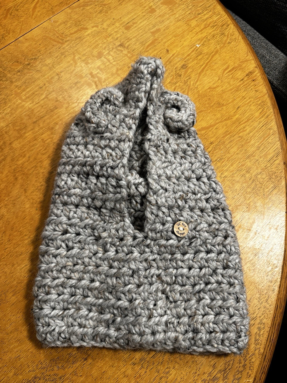 Lil Fox Shoppe Handmade Hat With Ears