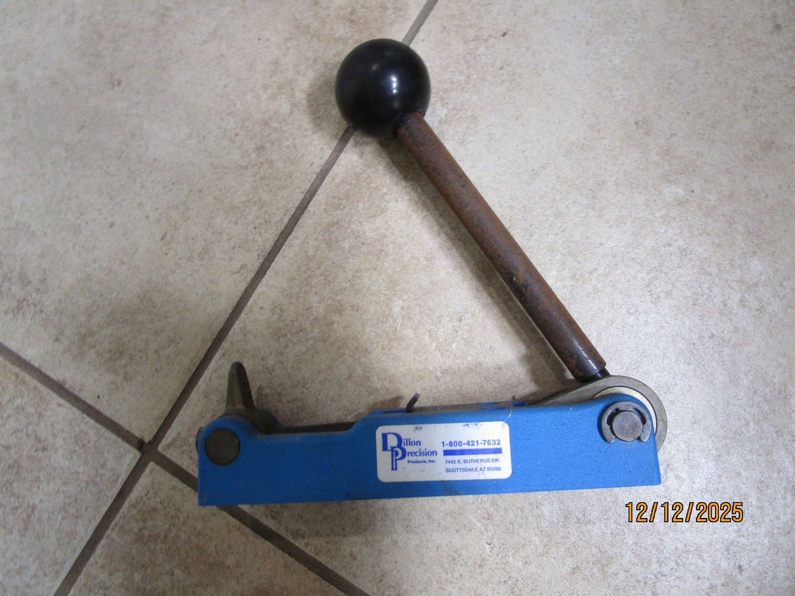 Dillon Super Swage 600 Primer Pocket Swage Tool