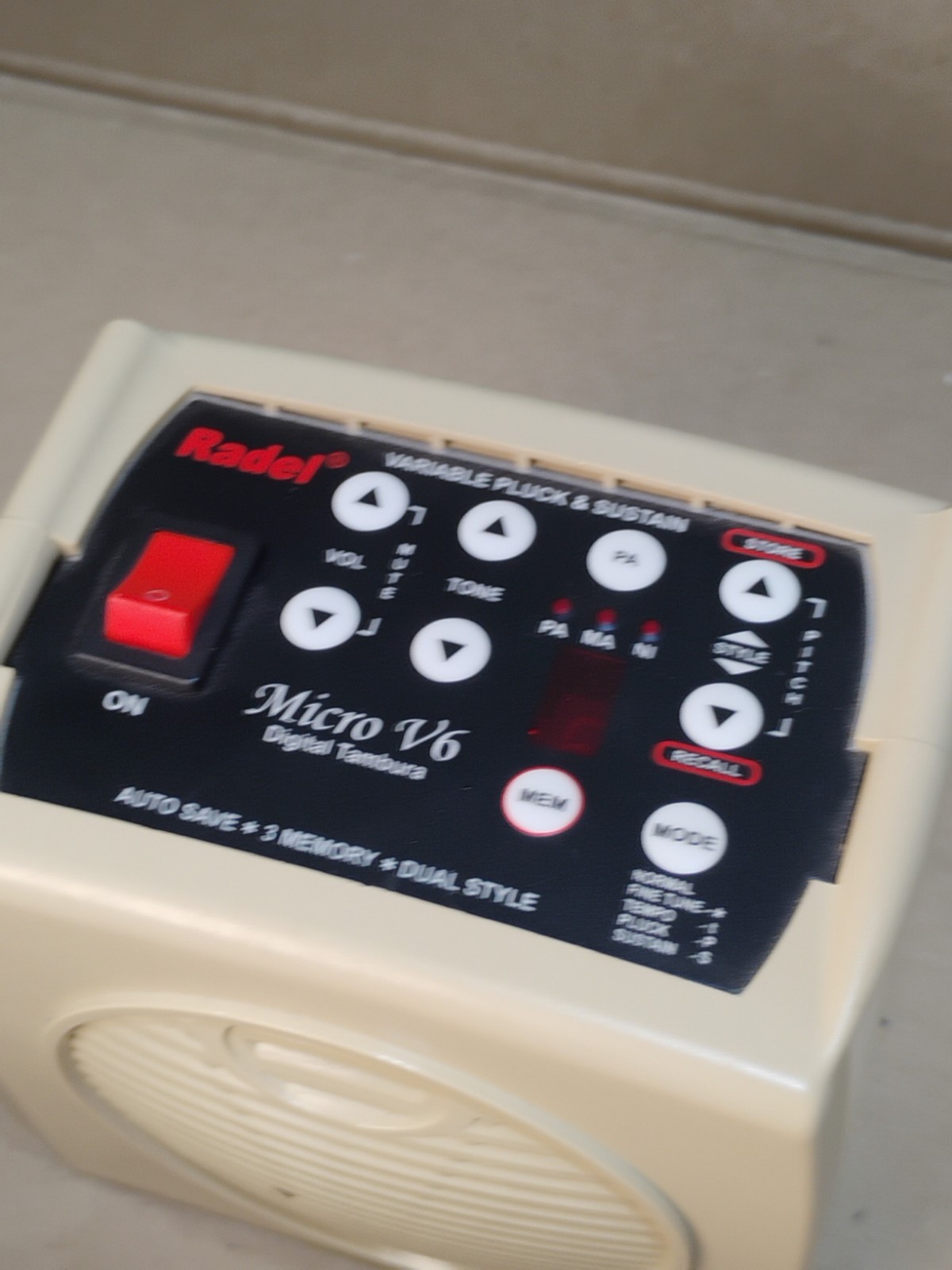 Radel Micro V6 Digital Tambura - Works