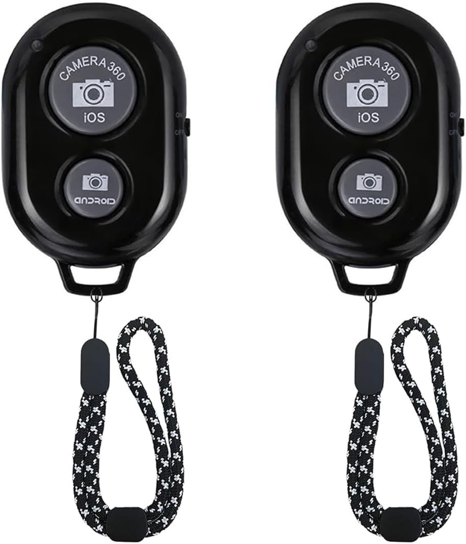 Portable Wireless Shutter Remote for iPhone and Android - Take Photos Anywhere