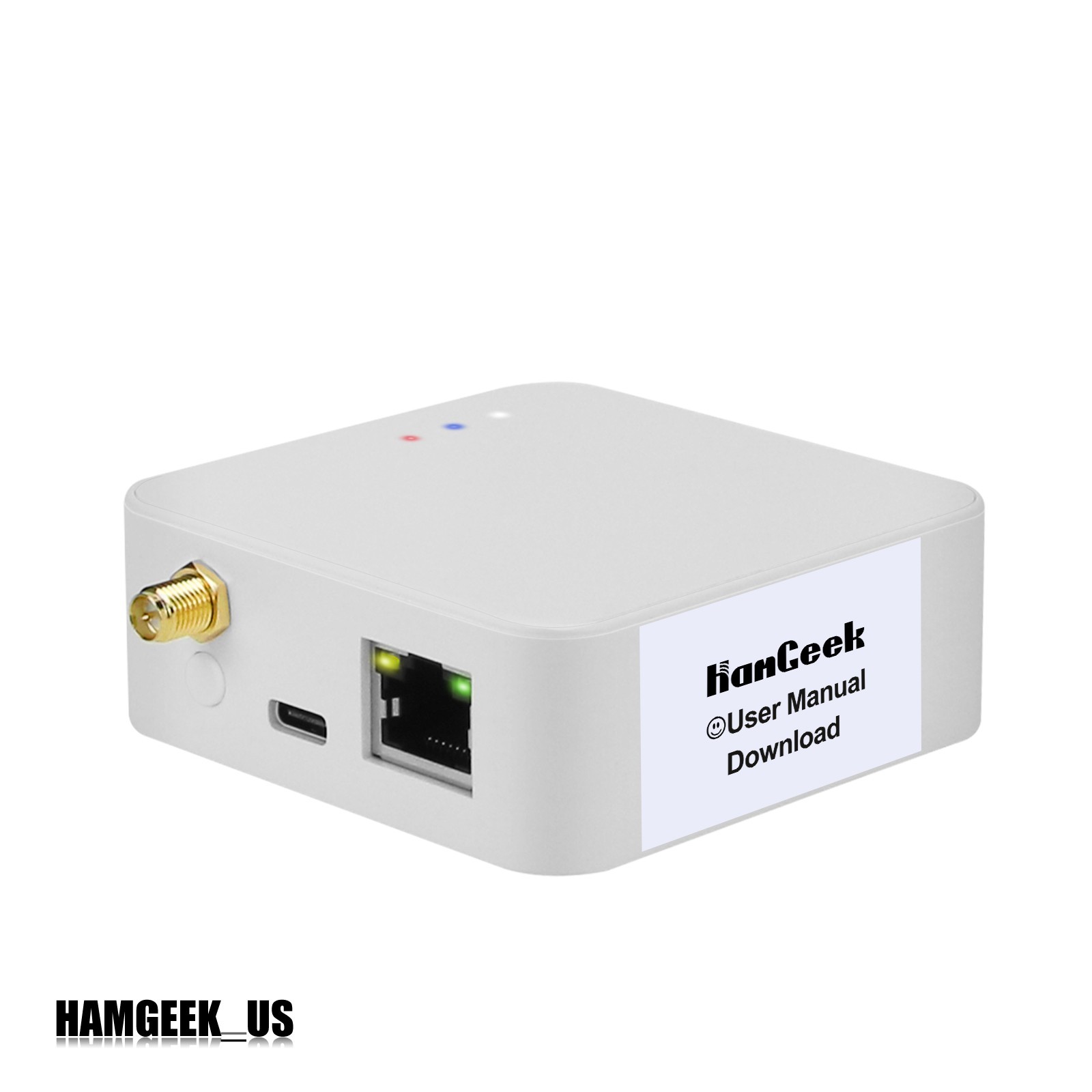 HamGeek HMG-01 Plus POE ZigBee Gateway ZigBee Coordinator w/USB Data Cable USA