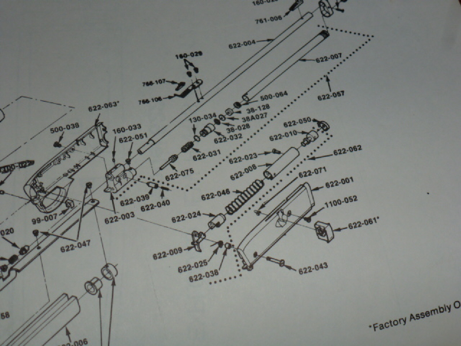 Crosman 622 Service Manual With Exploded View