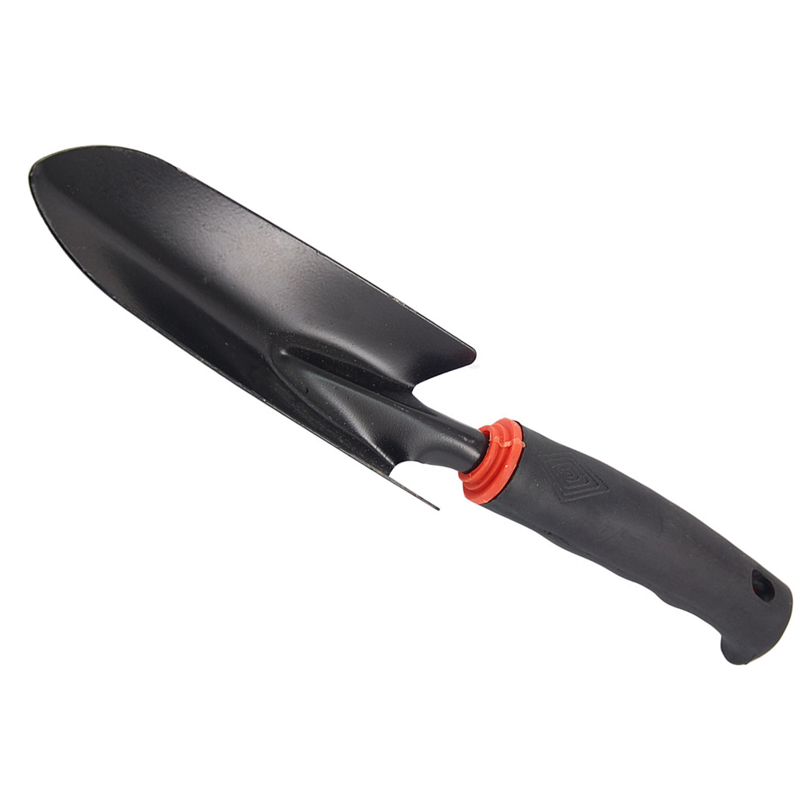 Antislip Plastic Grip Metal Garden Trowel Shovel Hand Tool Black