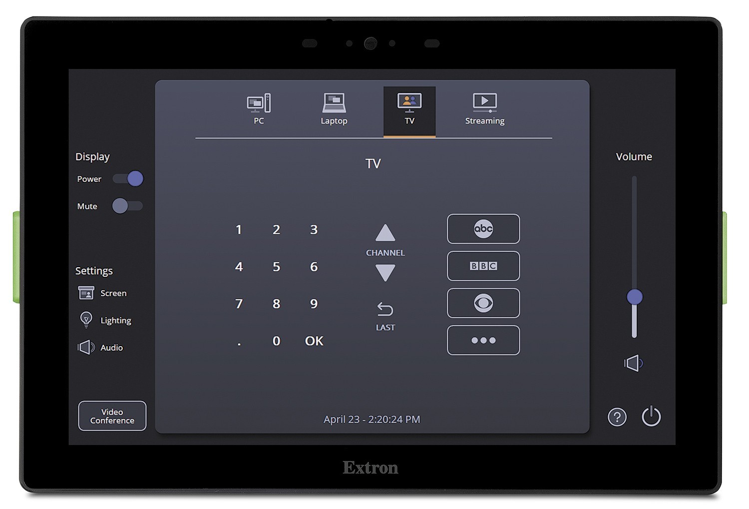 Extron 10" Wall Mount TouchLink Pro Touchpanel TLP Pro 1025M 60-1566-02, New