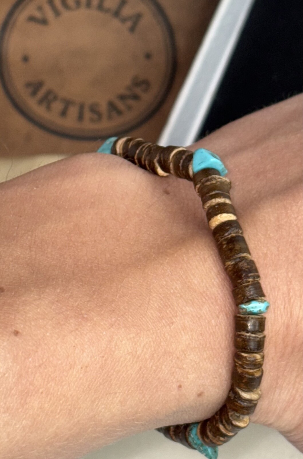 Authentic Handcrafted Wooden Bracelet – Made in Georgia