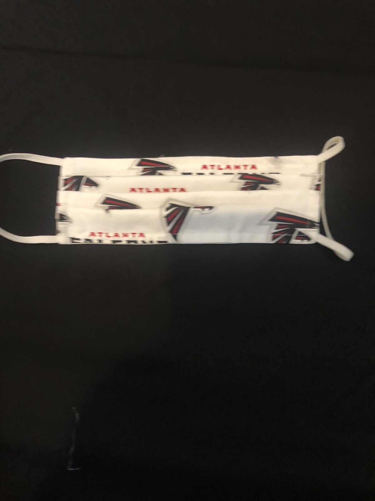 DIY Alanta Falcons Custom Hand Made Face Masks