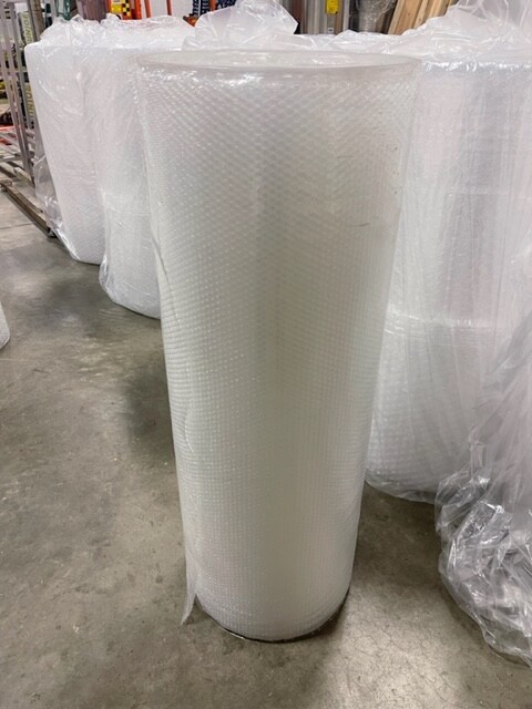 Bubble Cushioning Wrap 3/16" 175 ft. x 48" Perforated Every 12" Small Padding