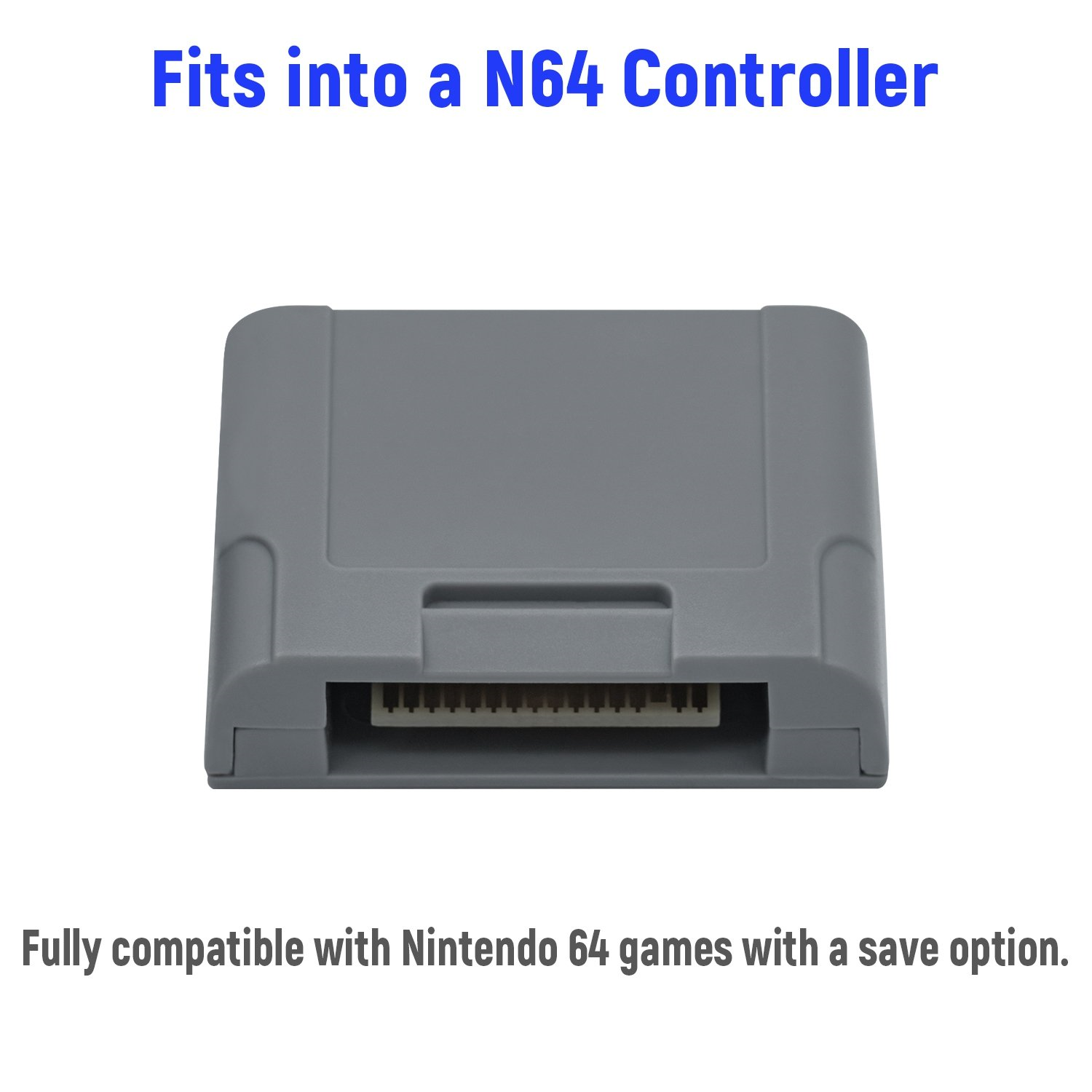 256KB Expansion Pack Memory Card for N64 Controller