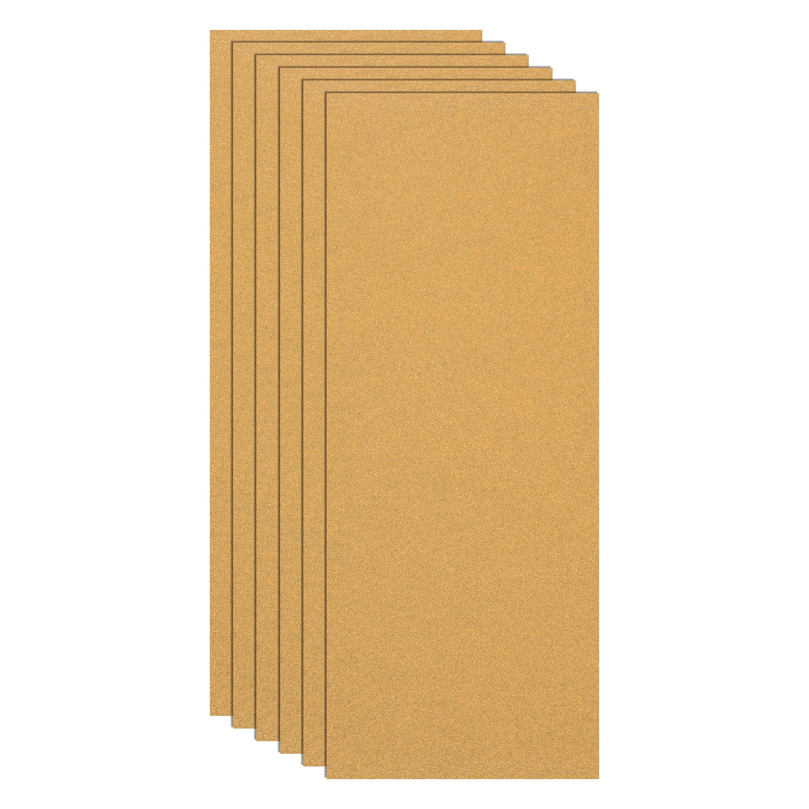 6 Pack 3.6" x 9" Sandpaper, 150 Grit Sand Paper for Wood Furniture Floor