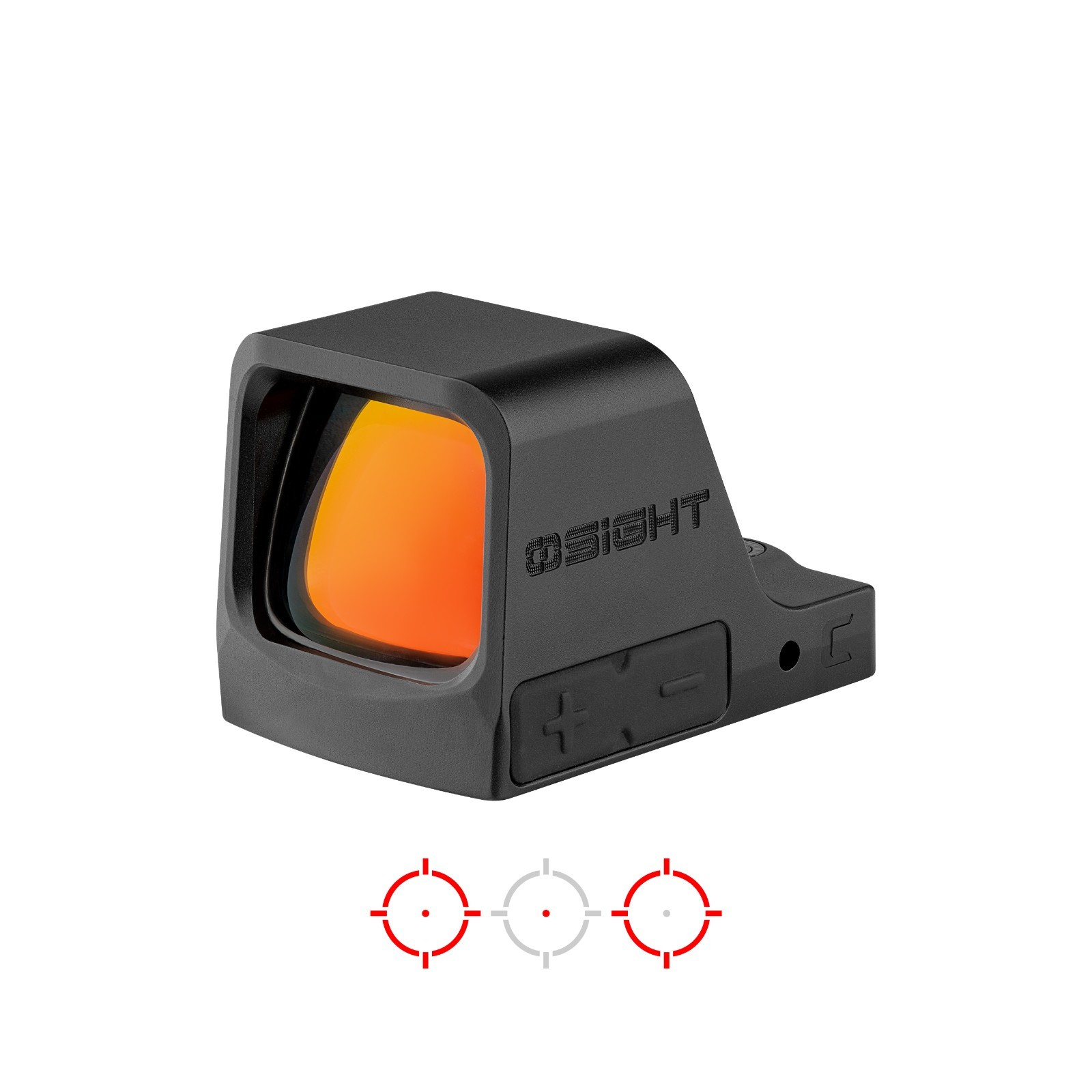 Osight C Auto on/off Tactical Red Dot Pistol Sight fits RMR Footprint