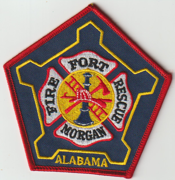 Fort Morgan AL Fire Rescue patch shipped from Australia