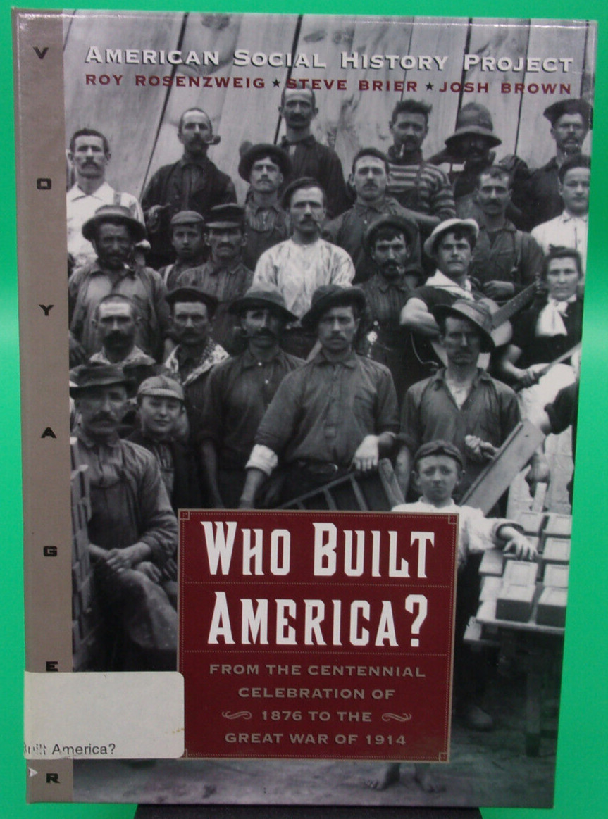 Vintage Who Built America? by Voyager Macintosh CD-ROM Educational Software 1993