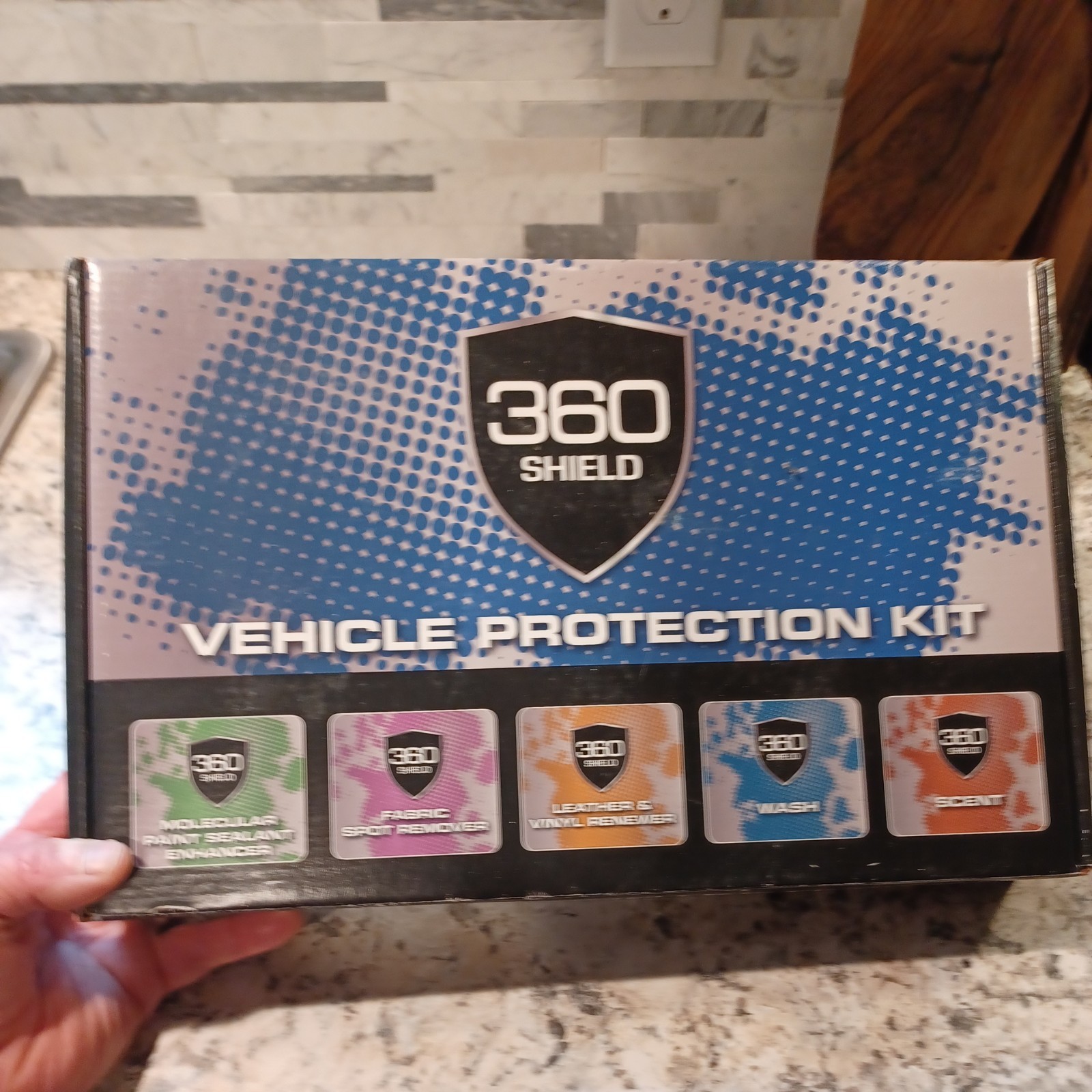 360 Shield Vehicle Protection Kit - Complete Interior & Exterior Care System NEW