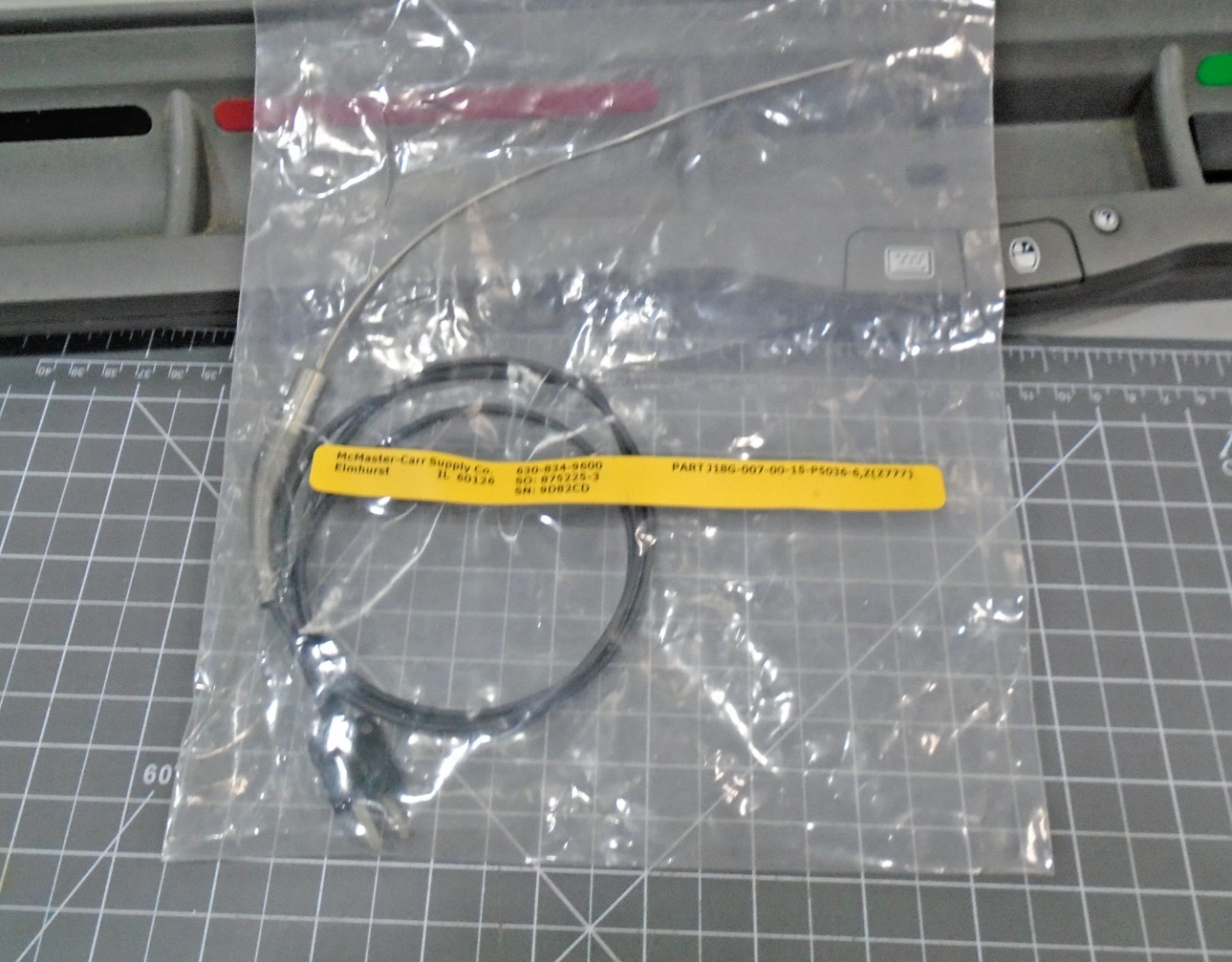 NEW McMaster J18G-007-00-15-P5036-6,Z Thermocouple Type J 39095K95 1/16" by 7
