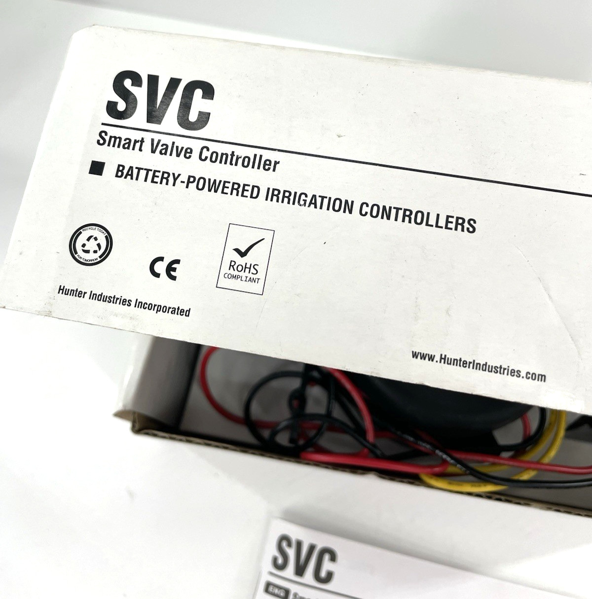 Hunter Single Station Battery Controller Timer SVC-100 DC Latching Solenoid