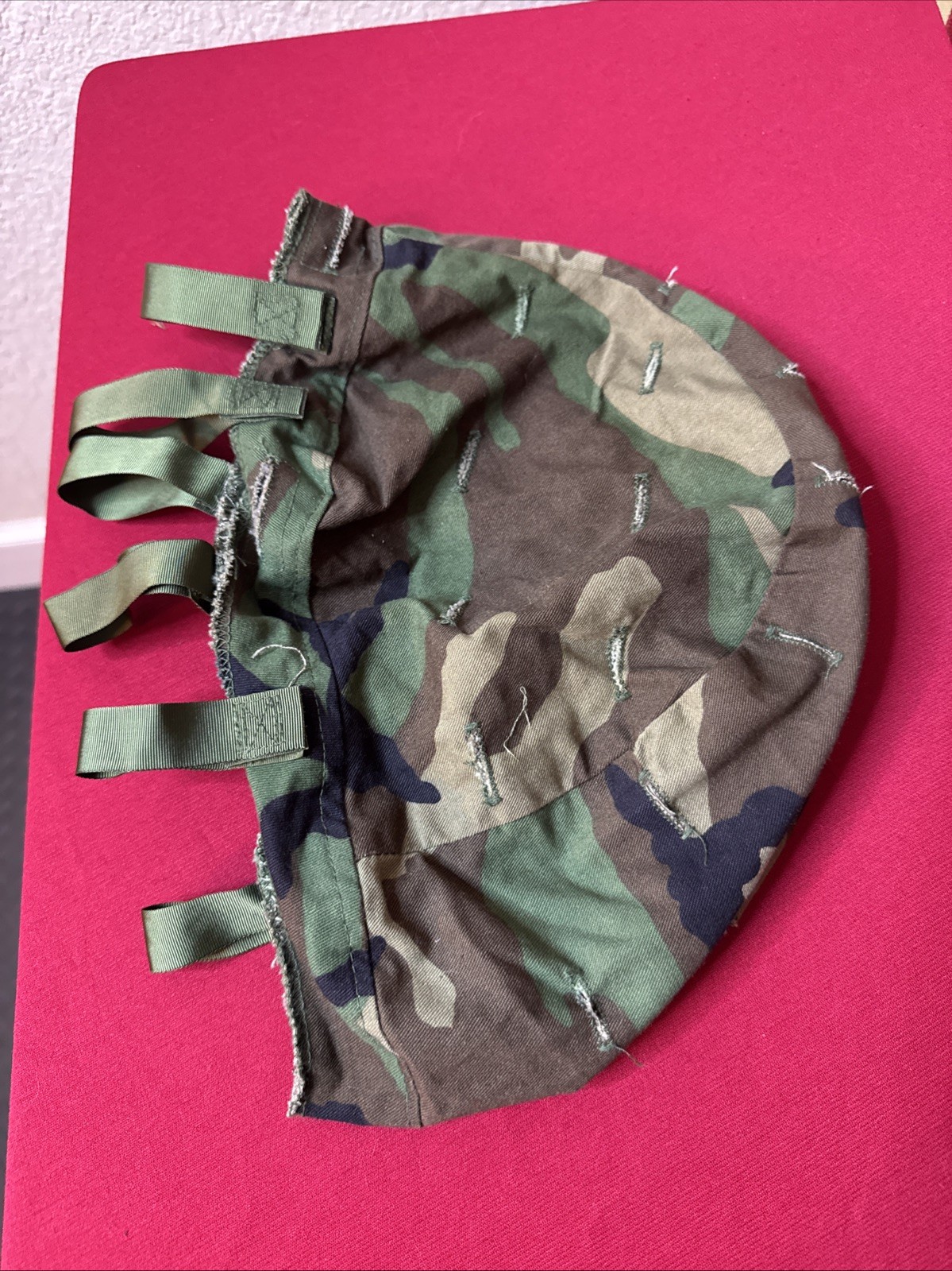 PASGT Helmet Cover Ground Troops Parachutist XSmall Small Woodland M81 BDU F952