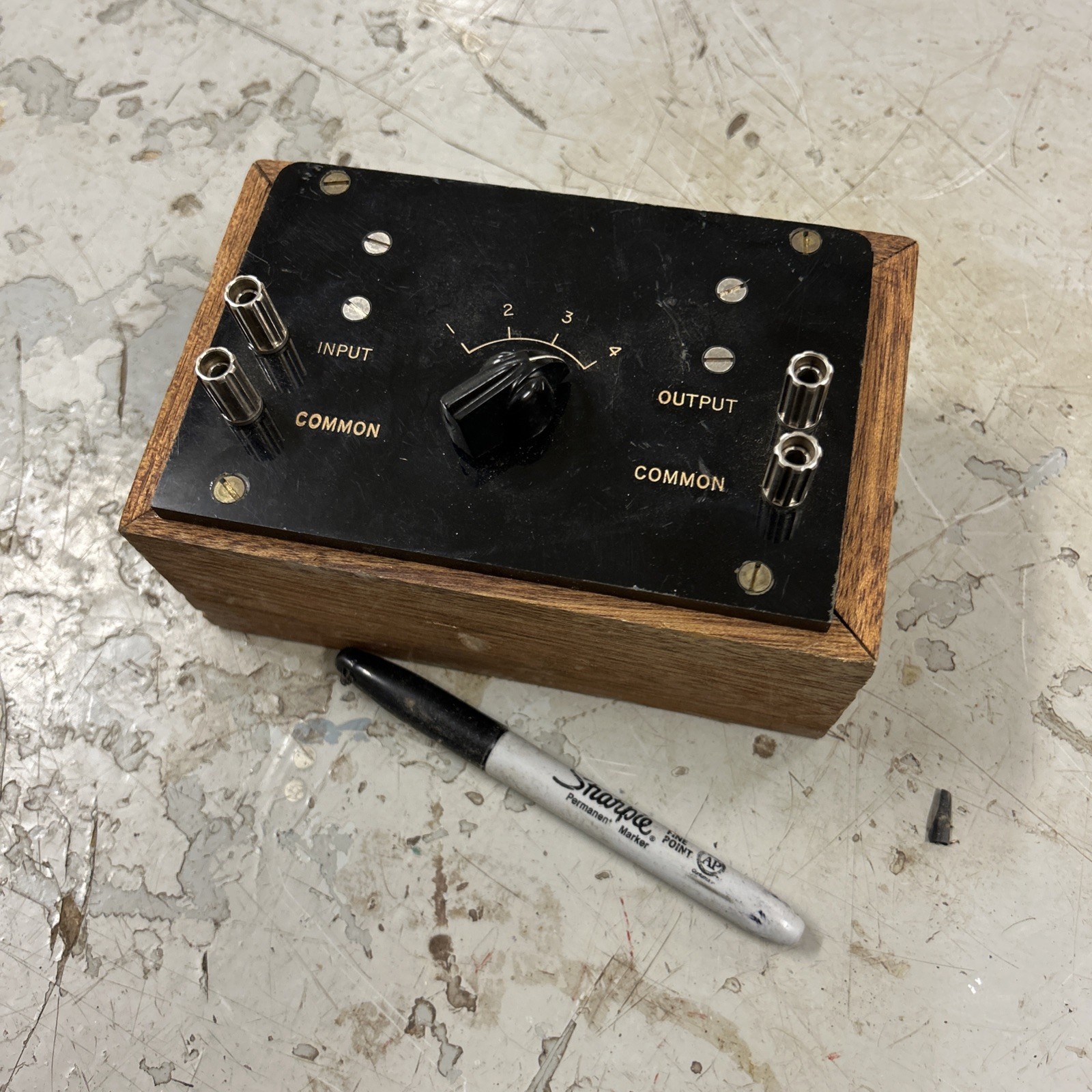 Vintage CB VHS HAM Radio Input Output Box