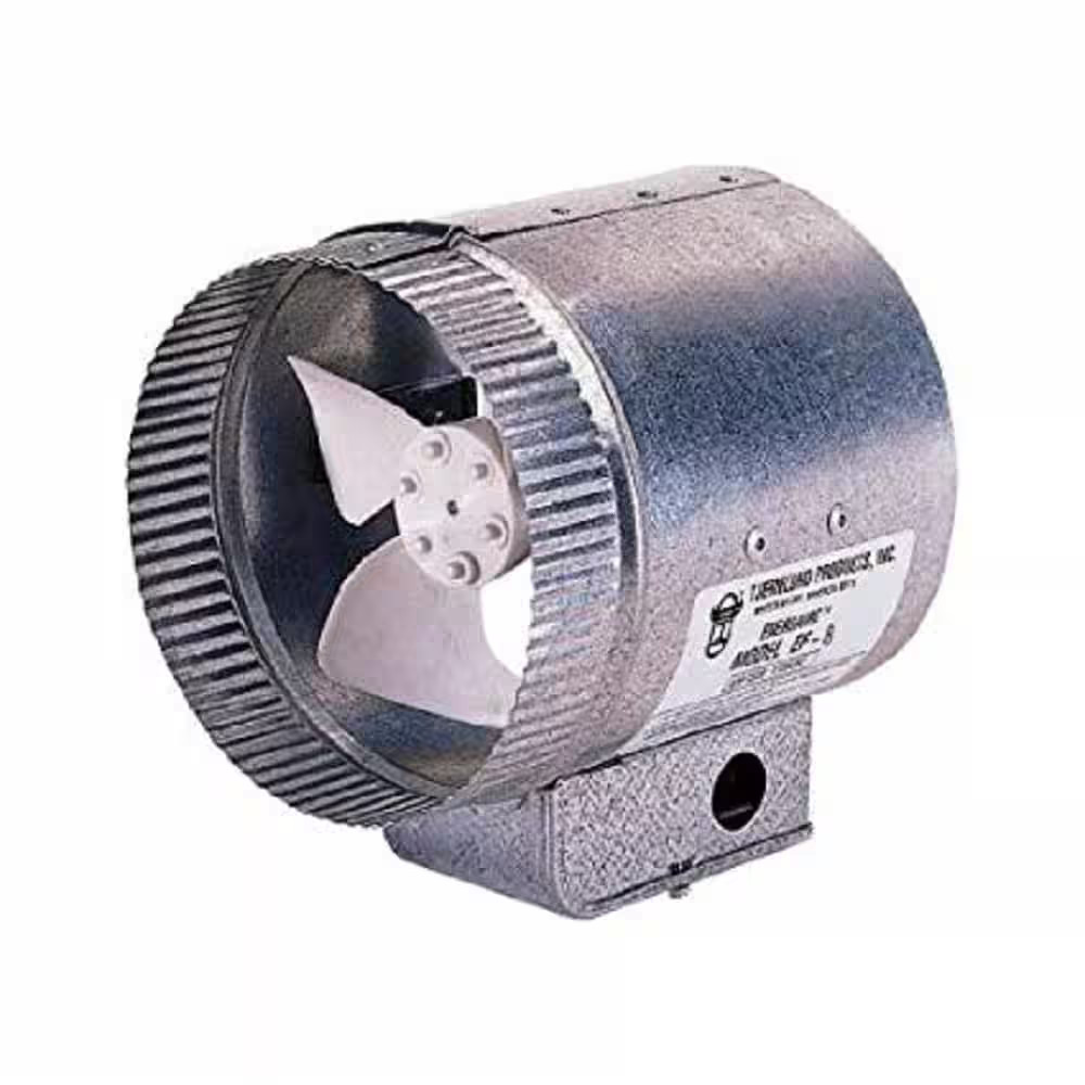 Duct Booster 7.5 In. X 6 In. X 6 In. Fan
