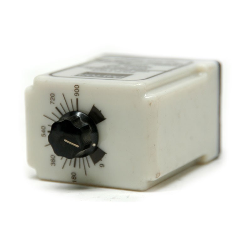 Dayton Electric 6X602G Solid State Time Delay Relay, 9-900 sec. Range